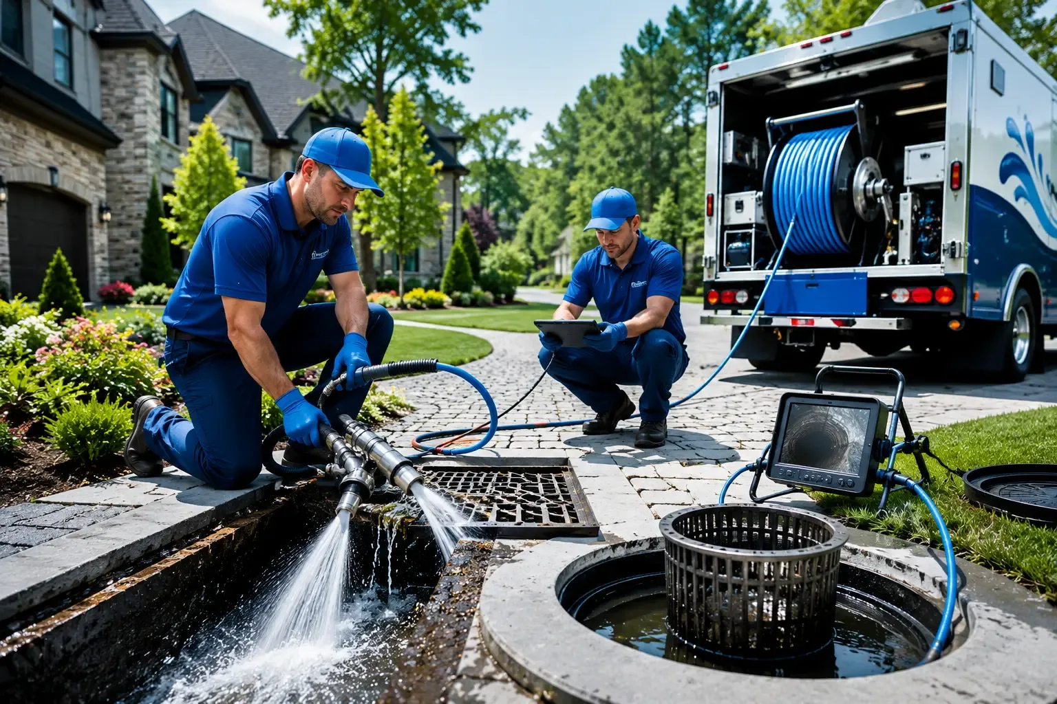 Local outdoor drain cleaning professionals in Radnor, OH